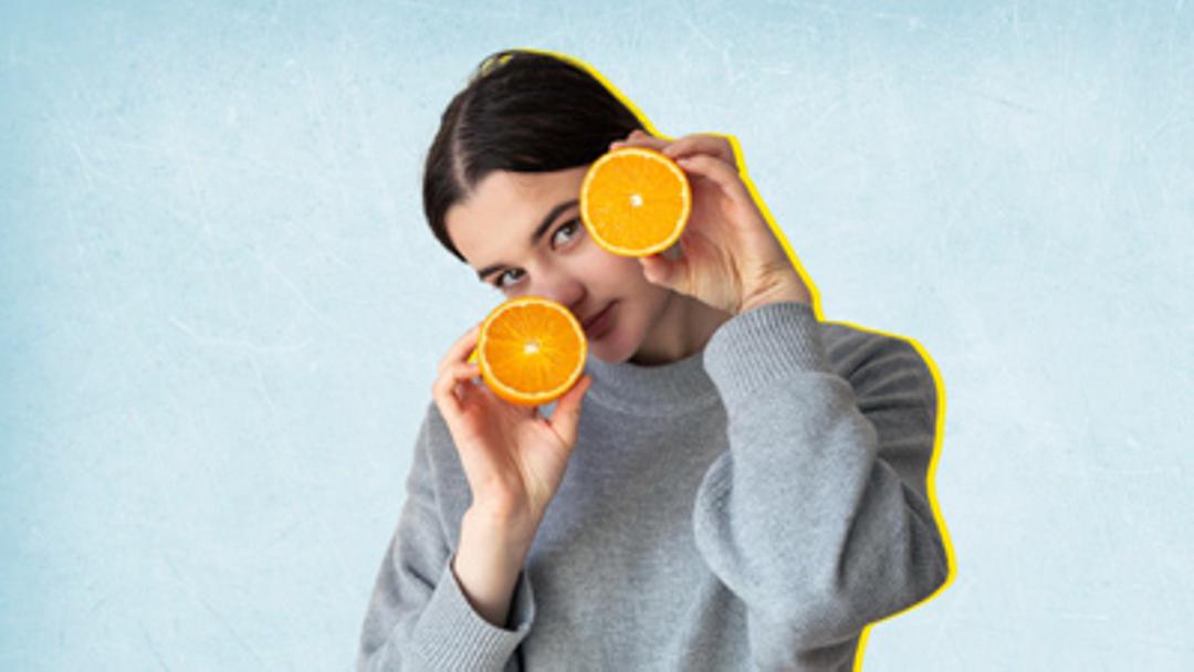 Vitamin C helps maintain suppleness and glow of your skin. Winters make the skin suffer from various issues that can be resolved with using vitamin C.